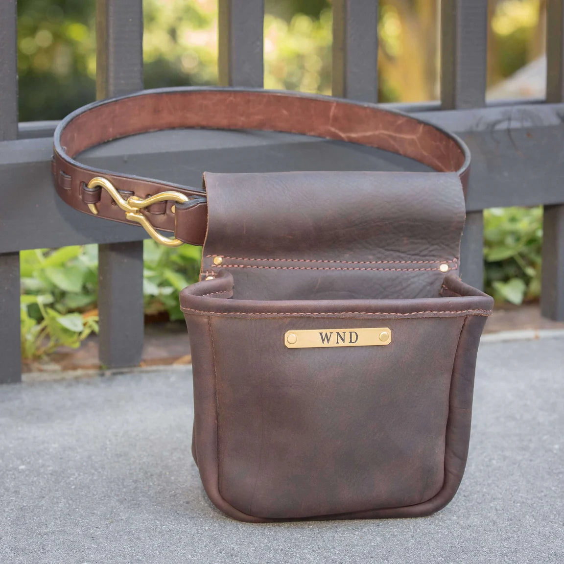 Leather Shell Pouch