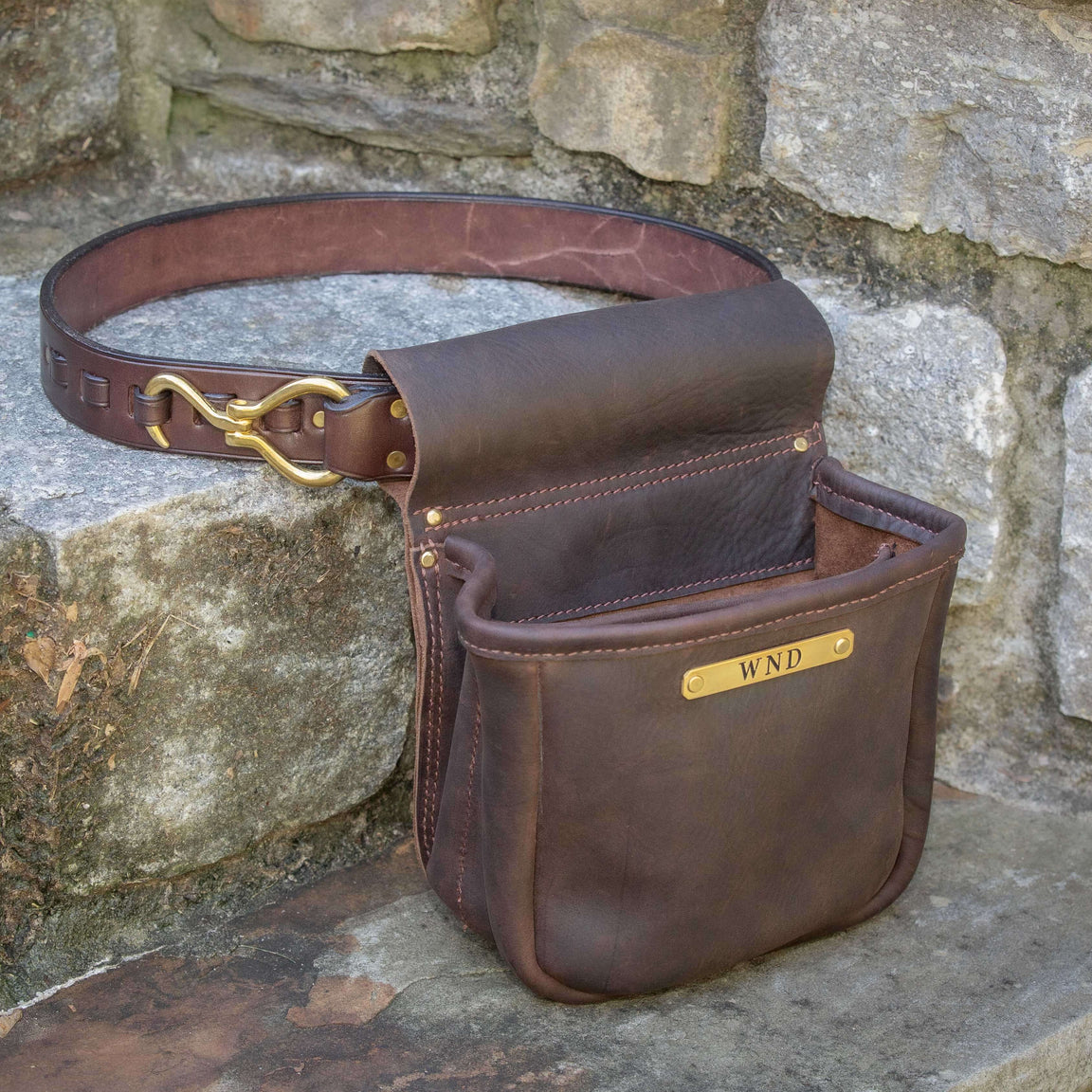 Leather Shell Pouch