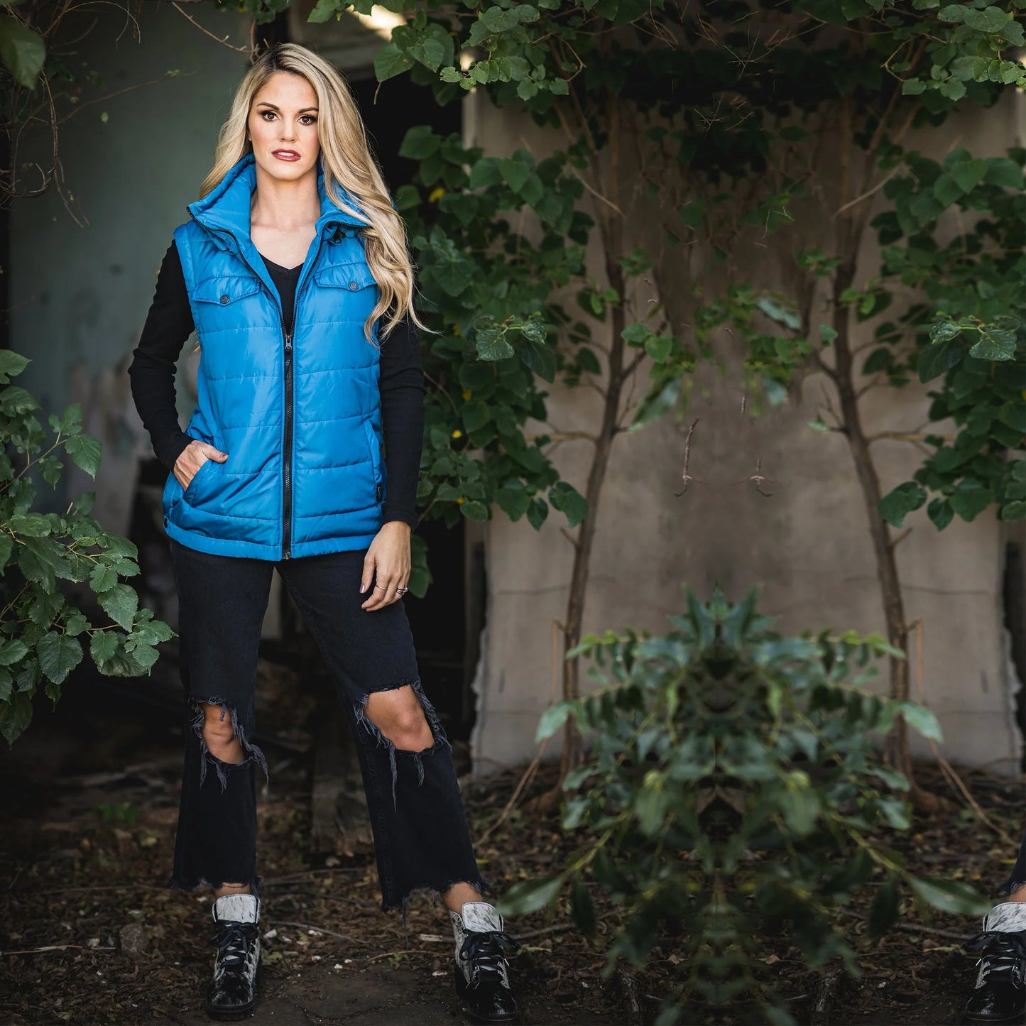 Women’s Crazy Jane Vest - Turquoise